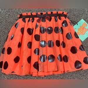 Ladybug Polka Dot Tulle Skirt for Kids